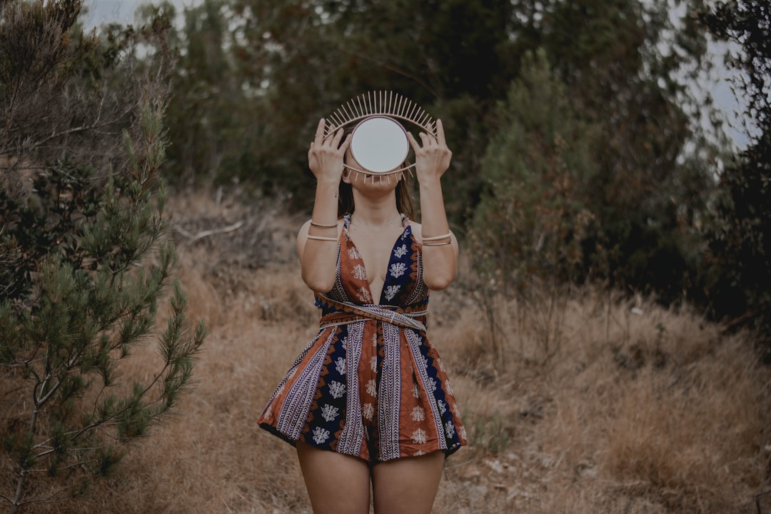 Photo striped skirt