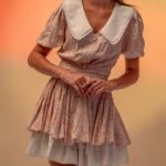 Photo flared dress