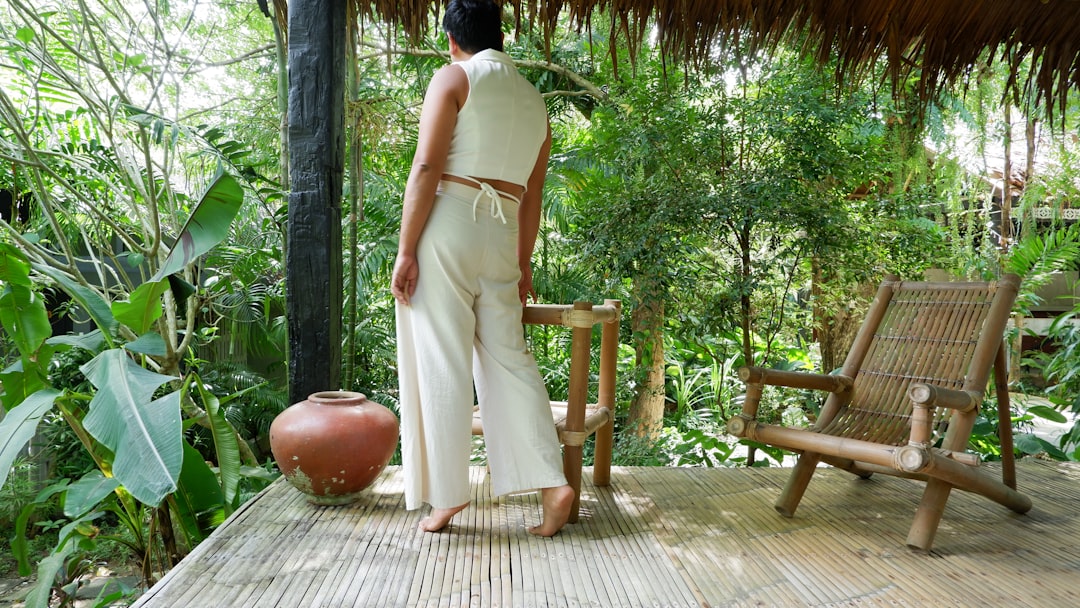 Photo wide leg pants